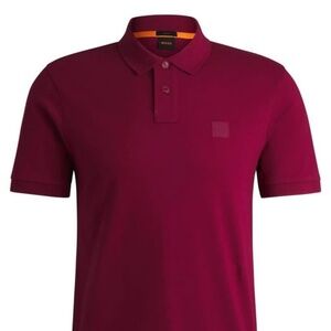 Men's Boss Polo Shirt w/ Logo Patch